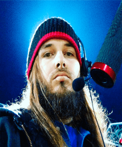 Shameless Selfie of Timothy H. Price Jr working Camera for a Citadel Baseball game.